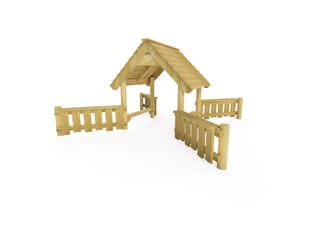 Play Hut with Worktops