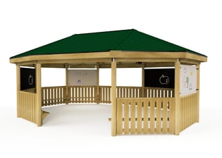 Extended Octagonal Outdoor Classroom