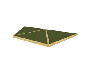 Hexagonal Half Grass Topped Stage