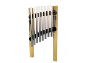 Long Tube Chime Post Mounted Panel - Large