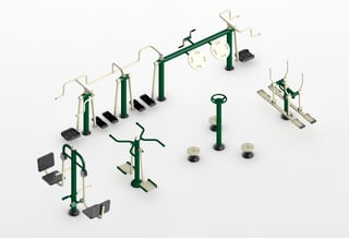 15 User Gym Stations