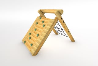 A-Frame - Net & Climbing Wall