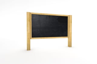 Chalkboard on Posts