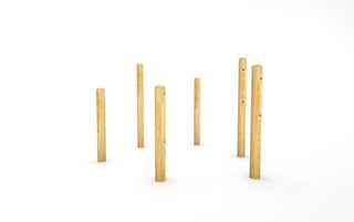 Den Posts (Set of 6)