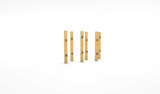 Forest Log Posts (Set of 6)