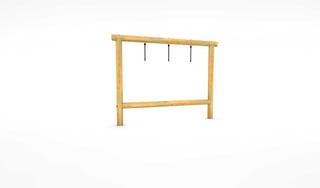 Hanging Rope Balance Beam Traverse