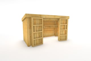 Large Timber Store (trikes)