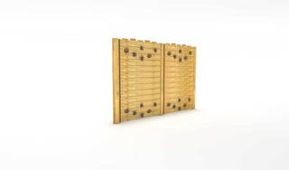 Low Level Dual Solid Climbing Wall Traverse - Double Sided