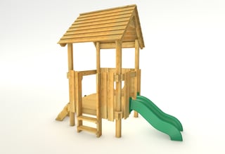 Single Tower with Roof