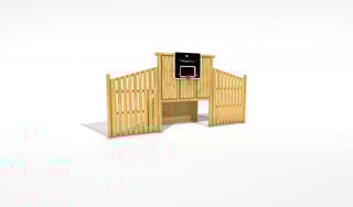 Timber MUGA Goal End