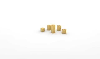Timber Step Posts (Set of 6)