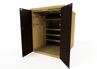 Large Timber Play Store (1.75m)