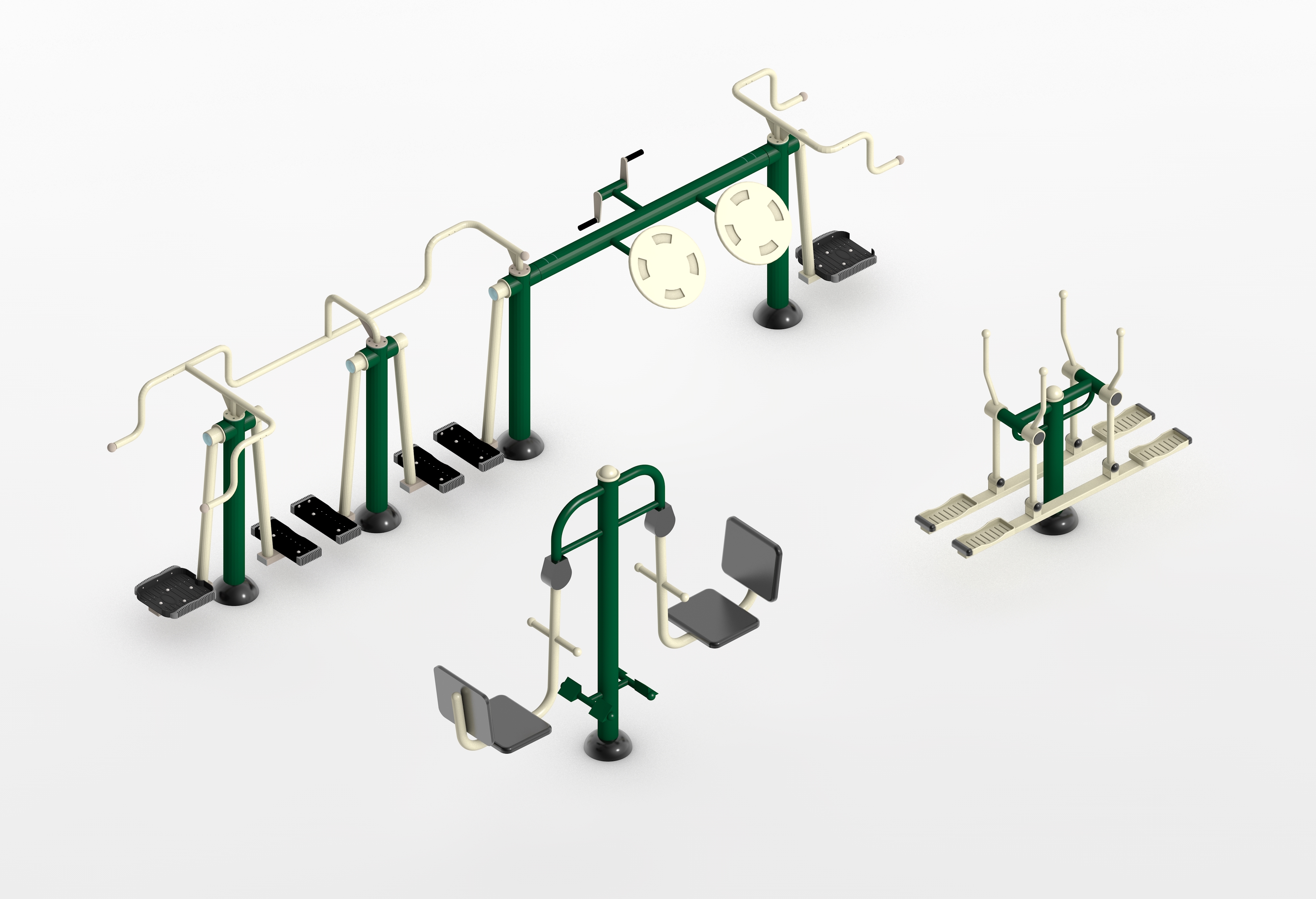 10 User Gym Stations