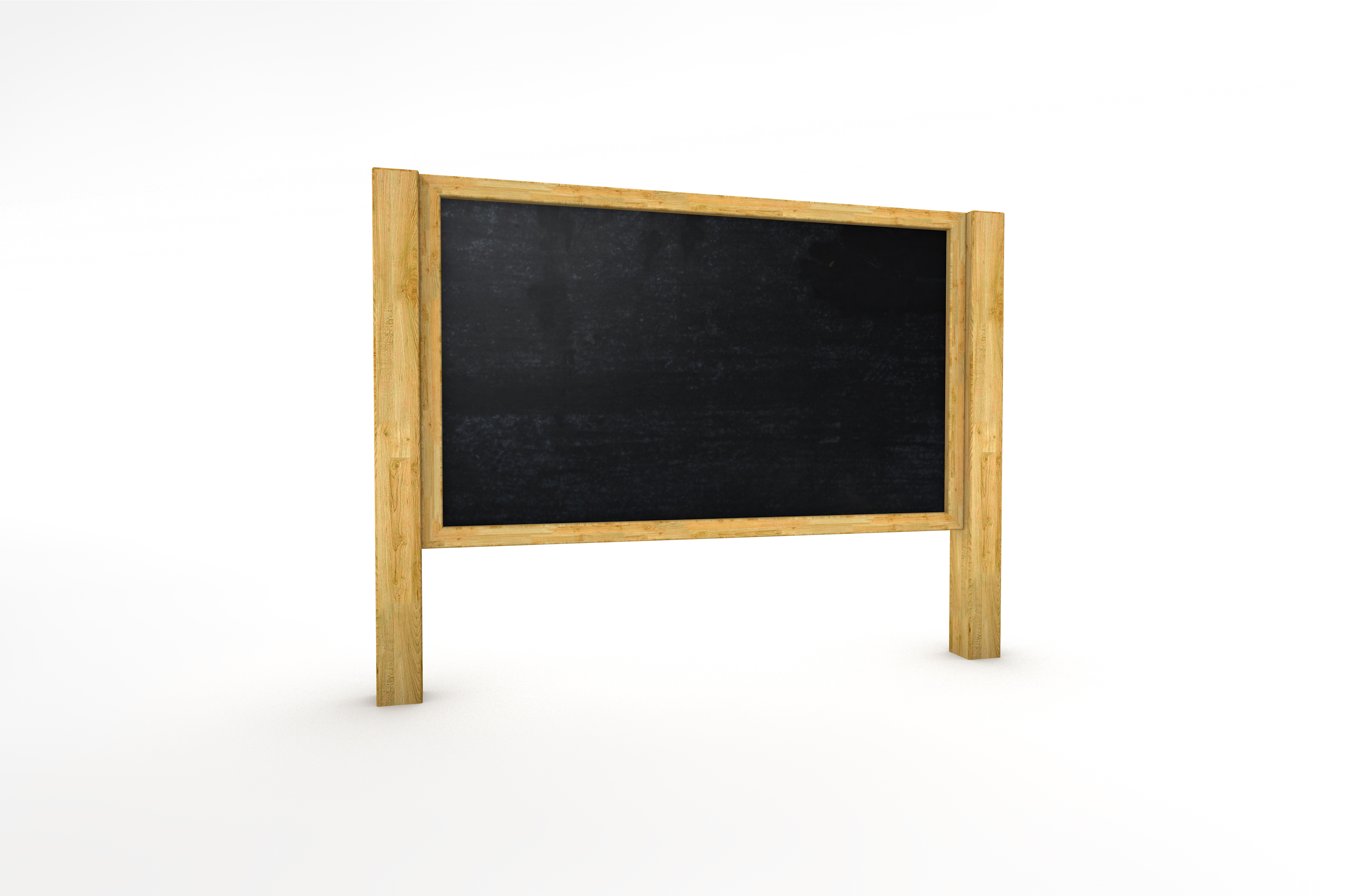 Chalkboard on Posts