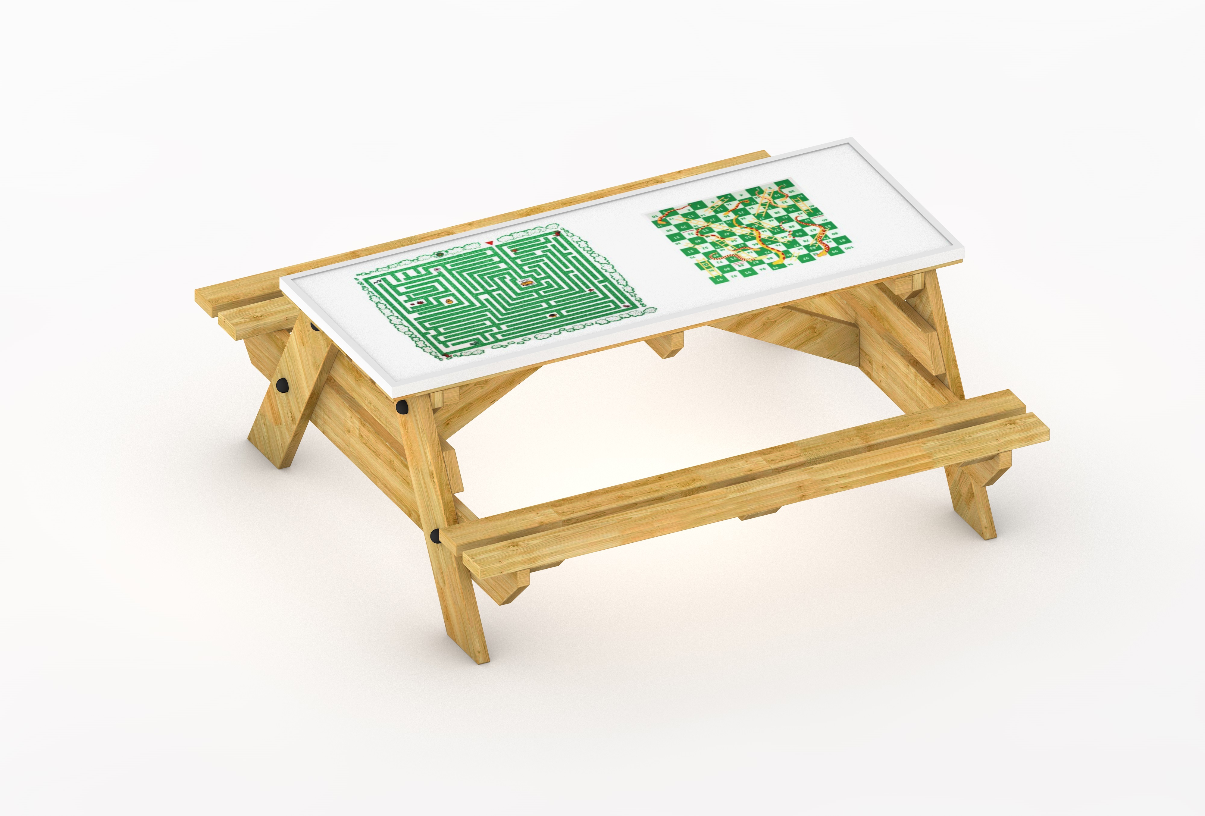 Games Top Table - Snakes and Maze