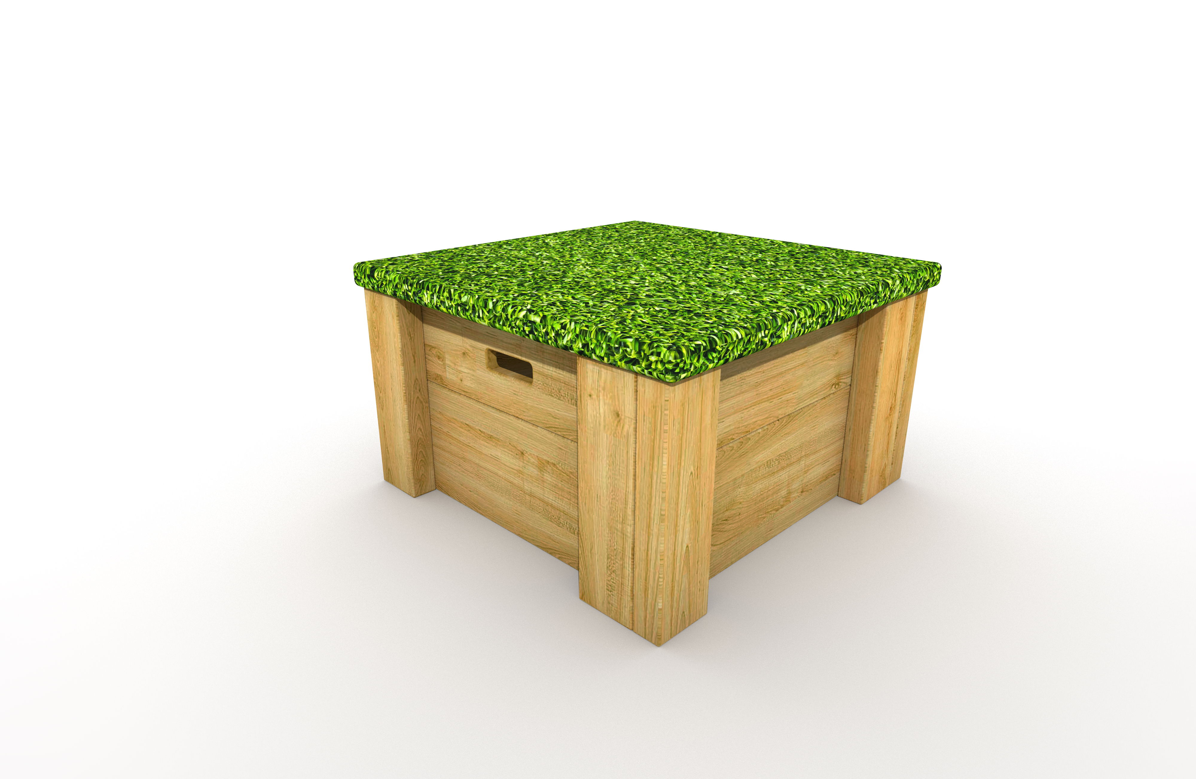 Grass Stool - Large Square