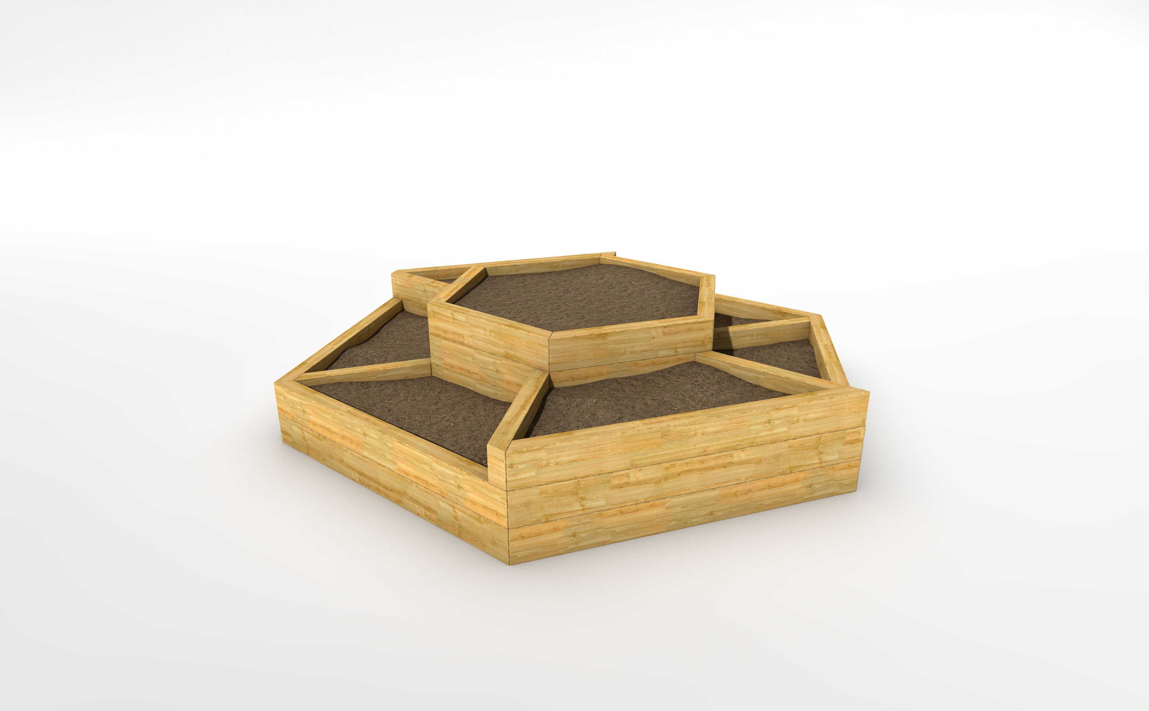 Hexagonal Sleeper Planter