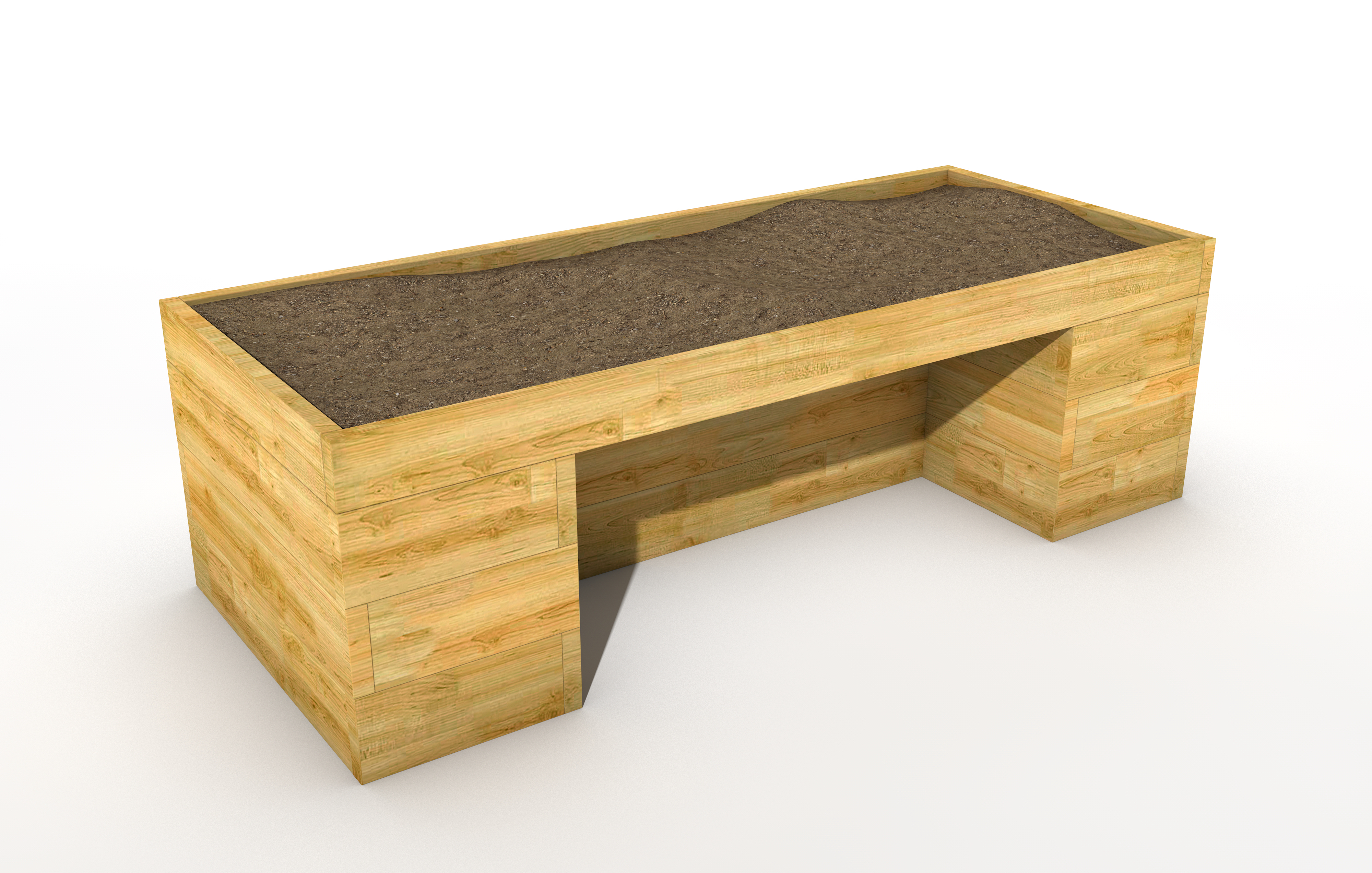 Large Accessible Planter