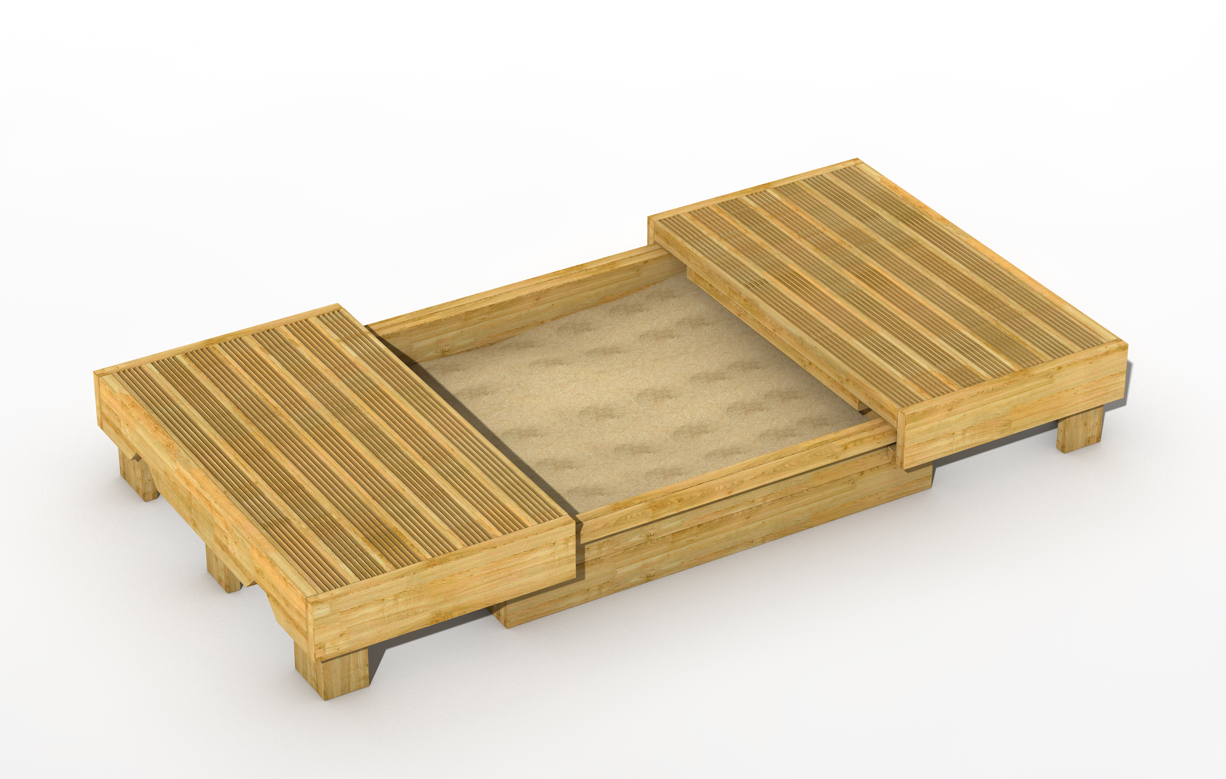 Sliding Lid Sandpit