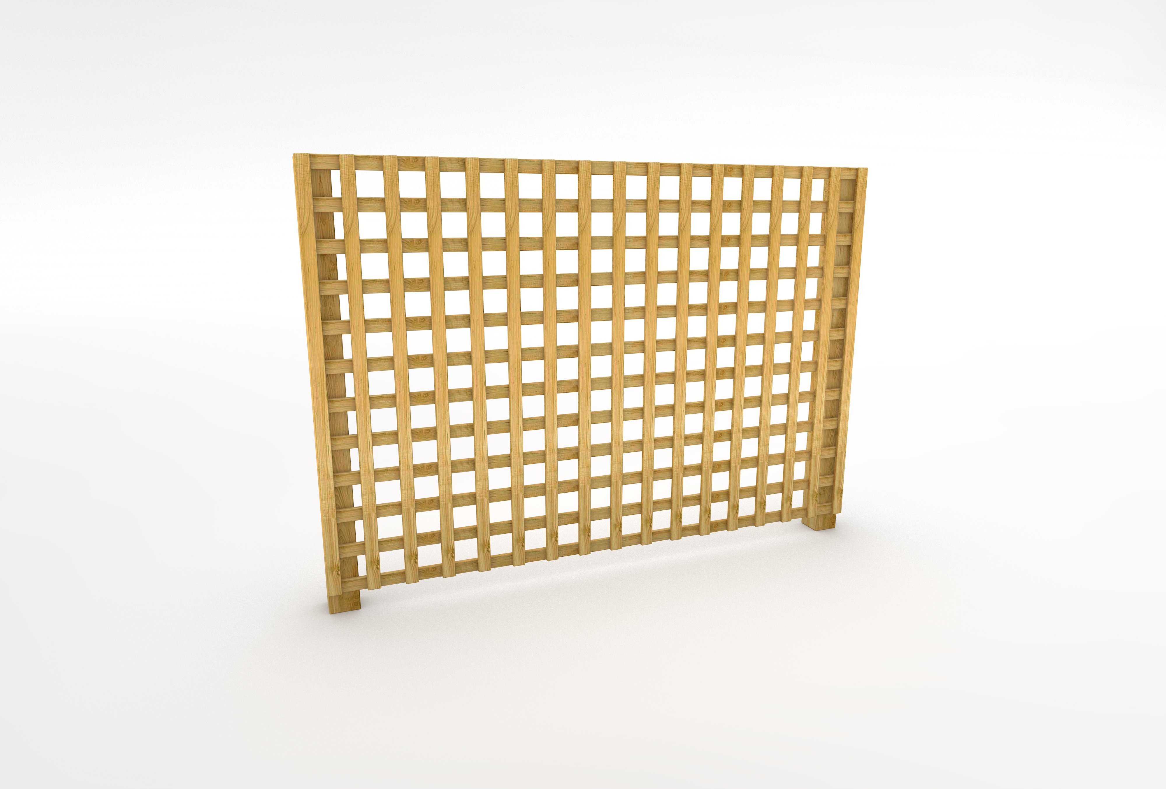Trellis Panel on Posts 