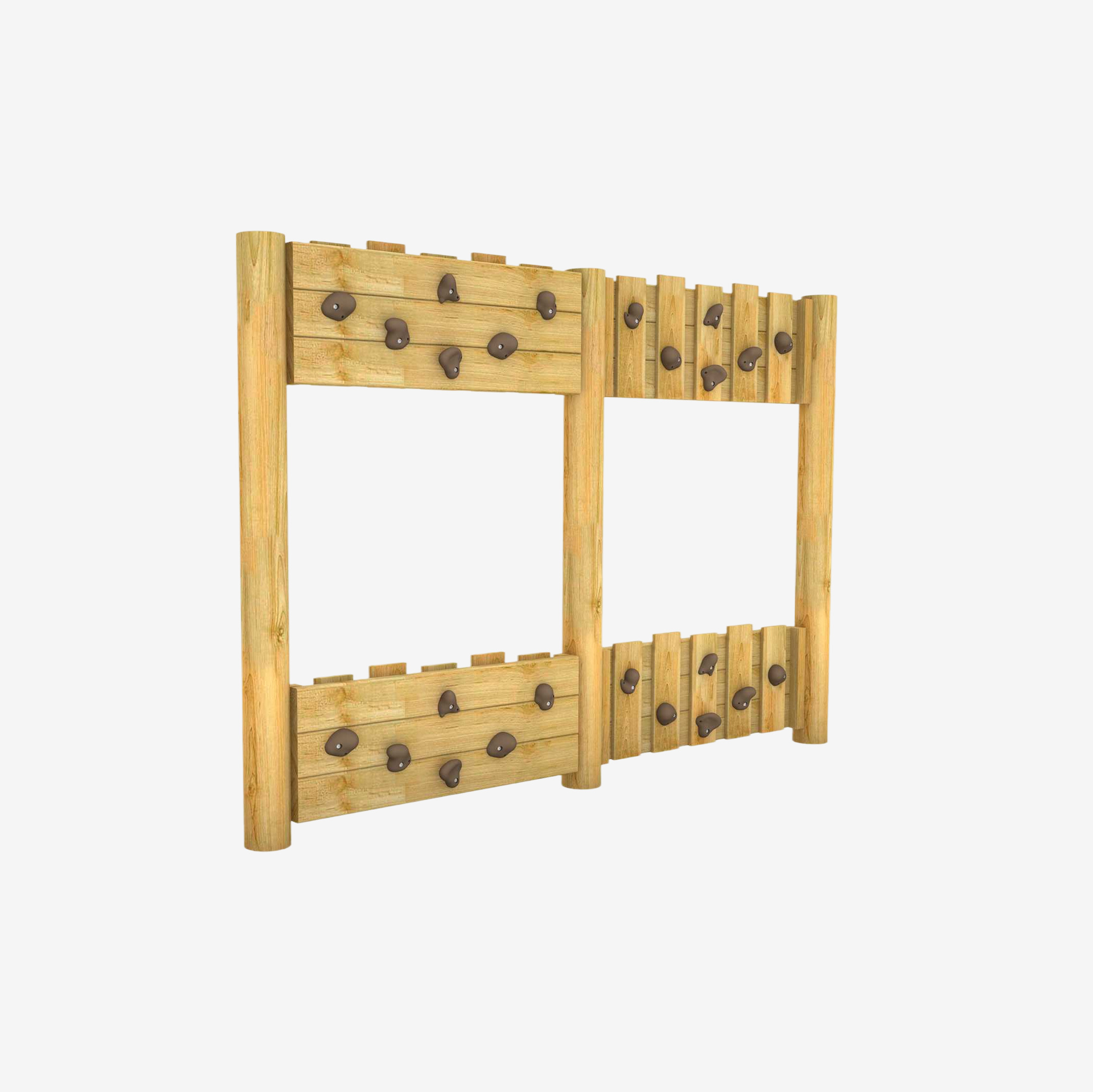 Dual Climbing Wall Traverse - Double Sided