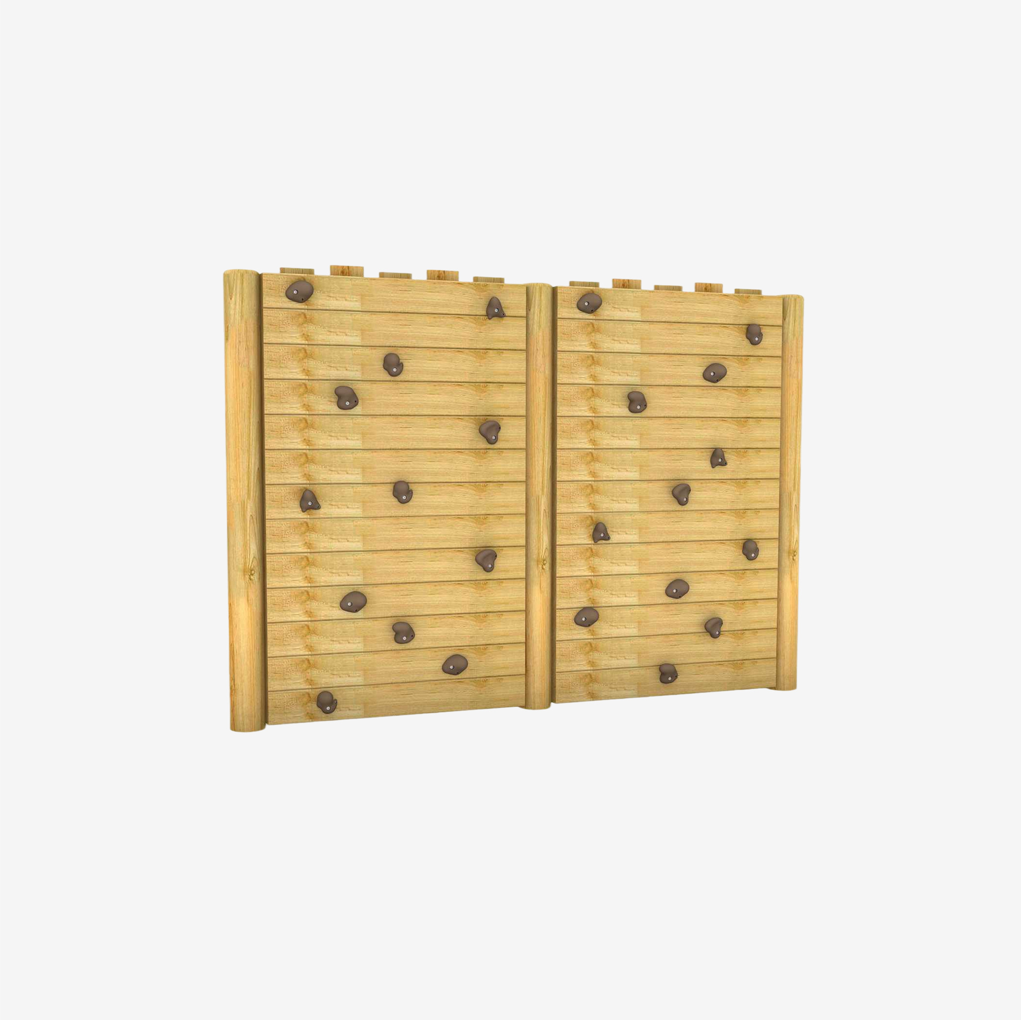 Dual Solid Climbing Wall Traverse - Double Sided