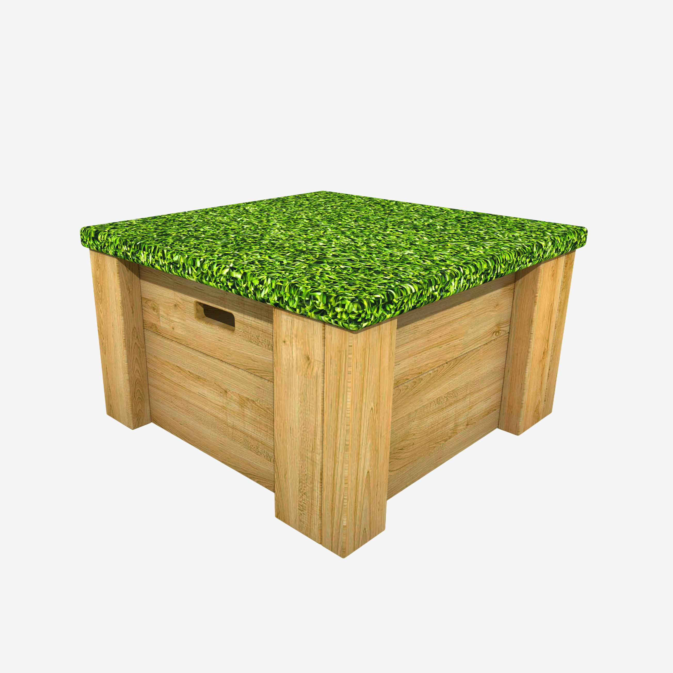 Grass Stool - Large Square