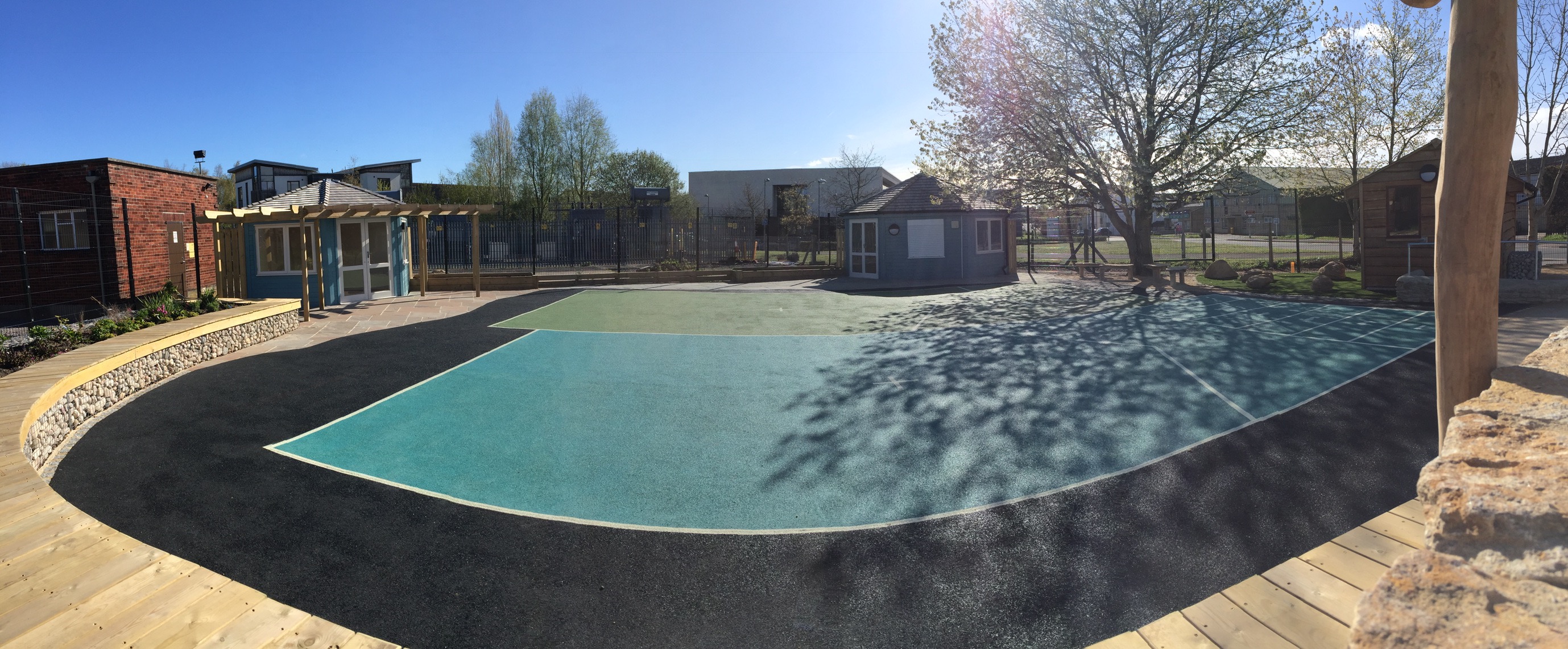 Wetpour