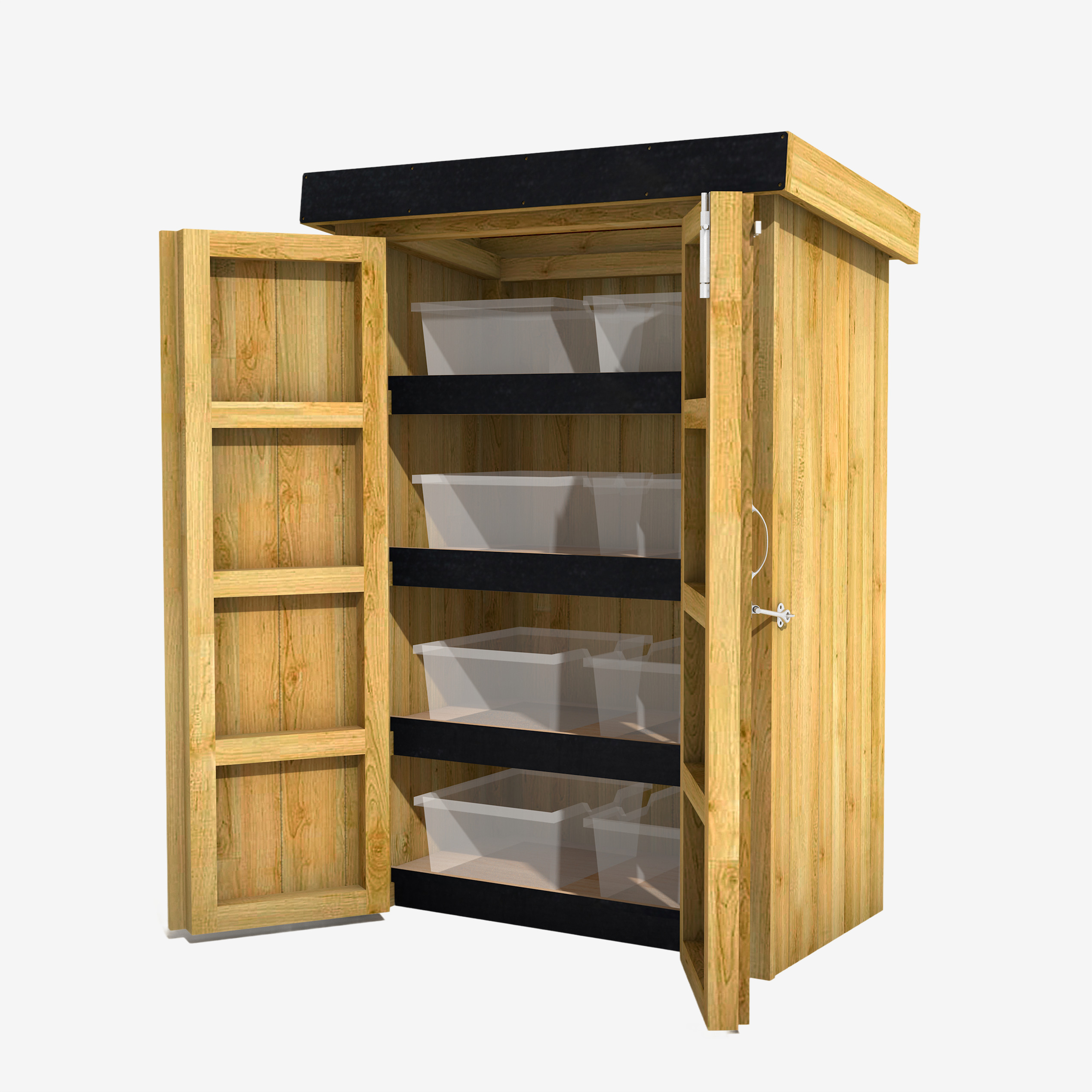 Small Self Select Store (8 Tray) (Doors Open)