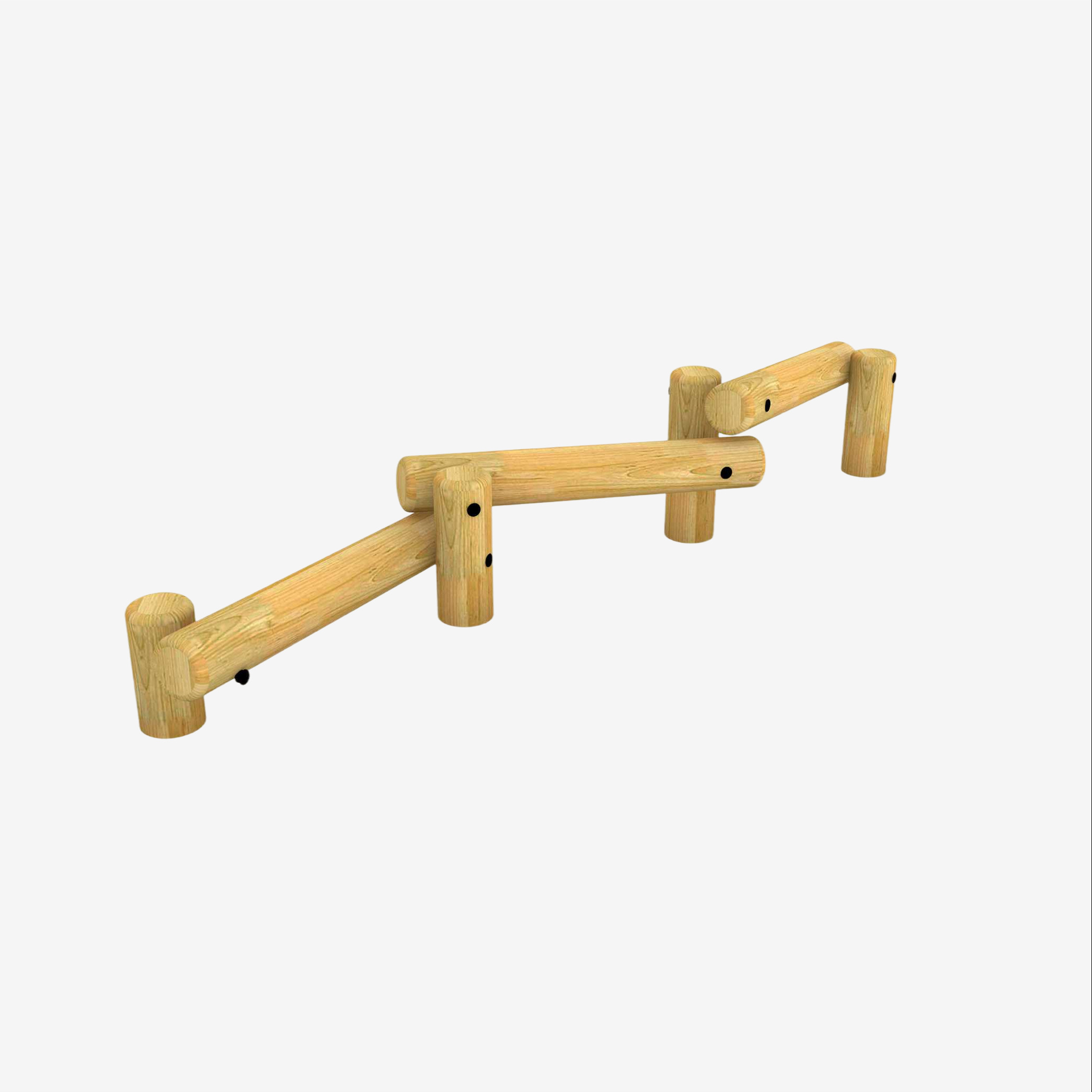 Zig Zag Balance Beams