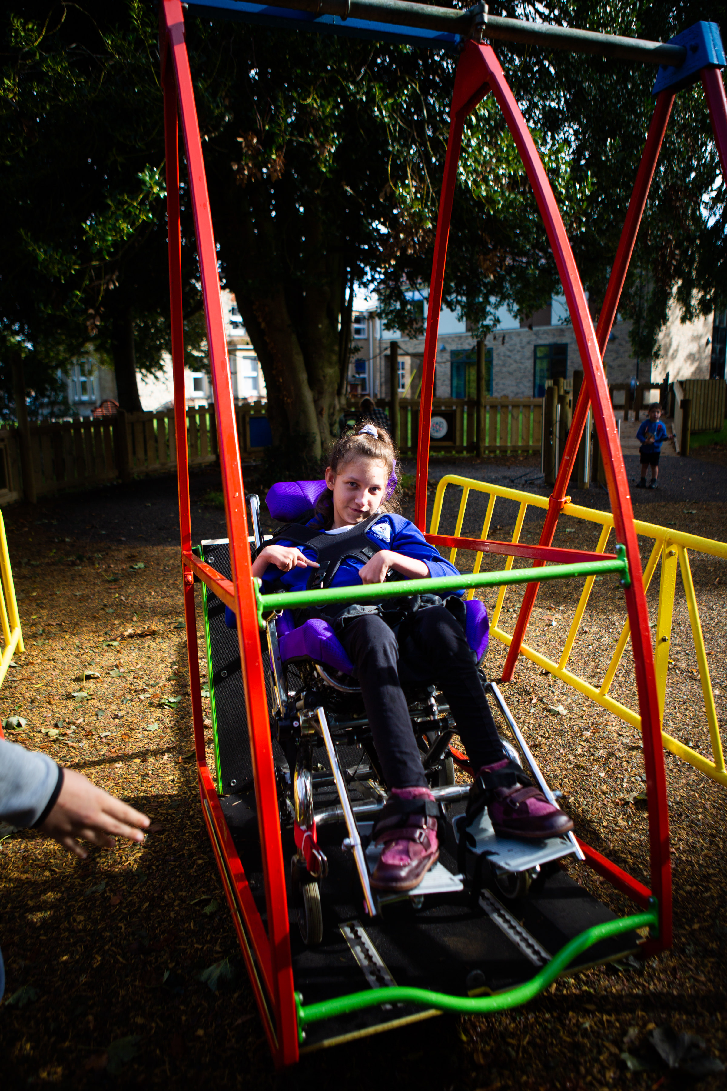 Accessible swing