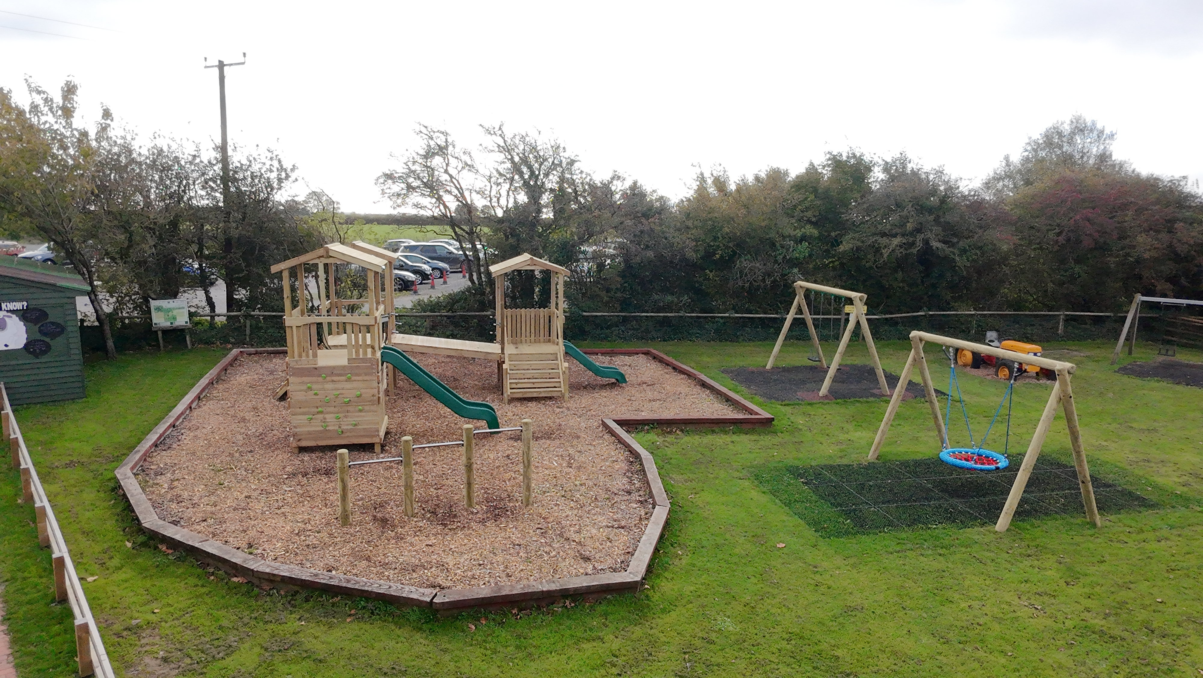 Climber and swings