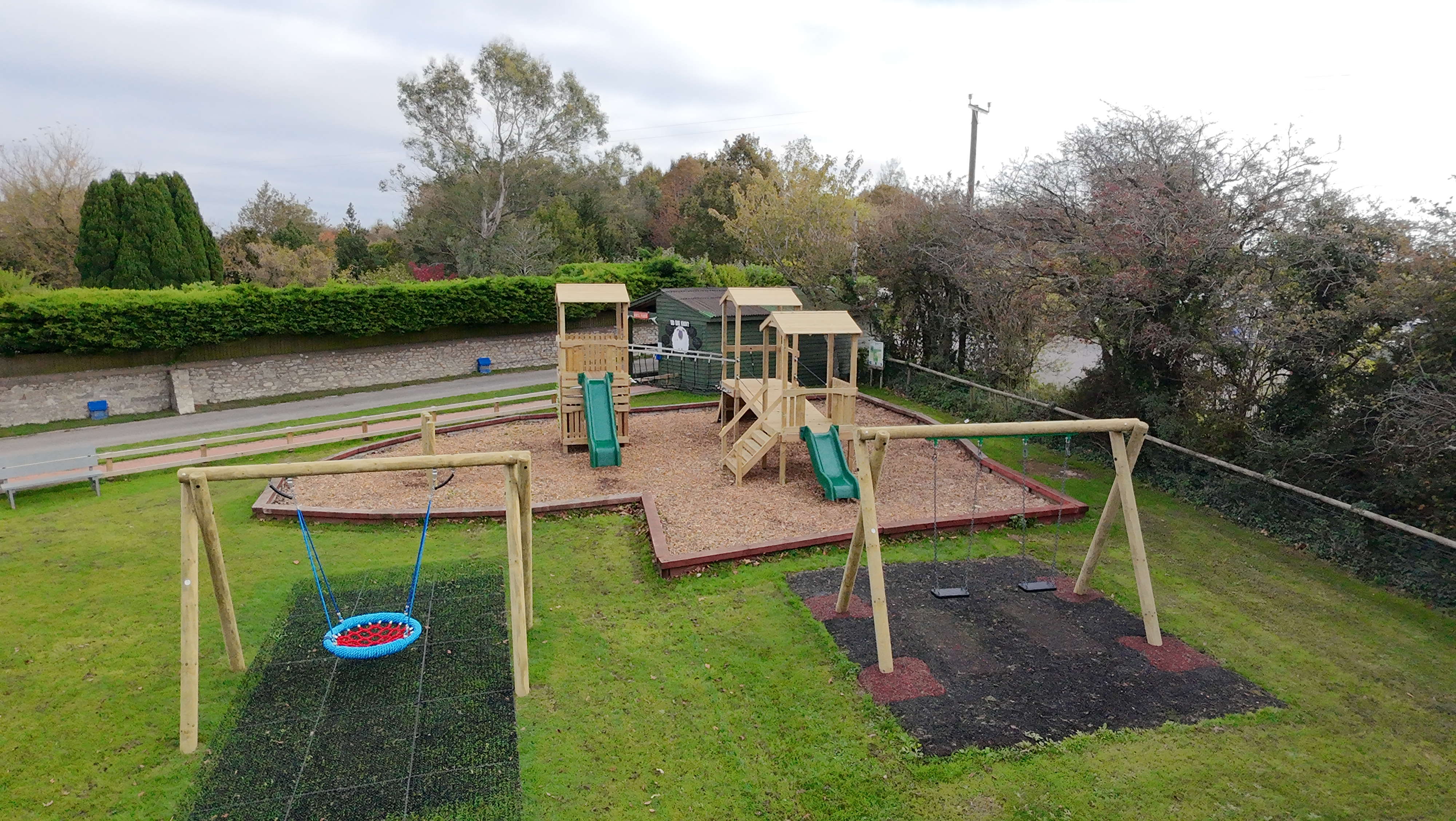 Climber and swings