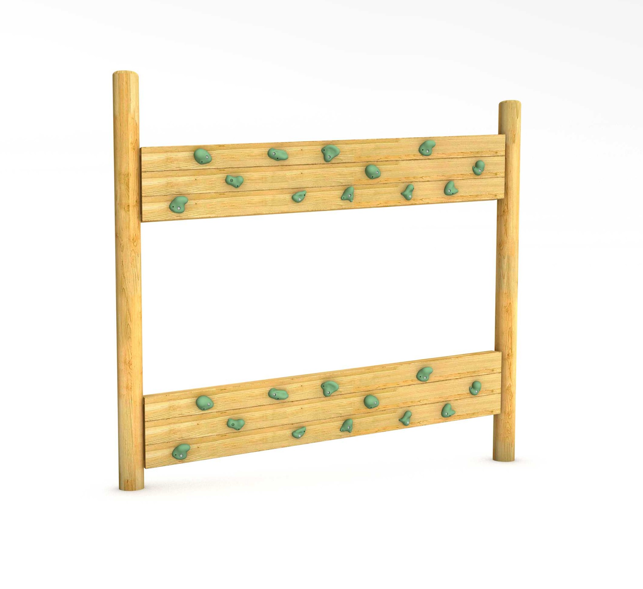 Angled Full Climbing Wall Traverse - Double Sided