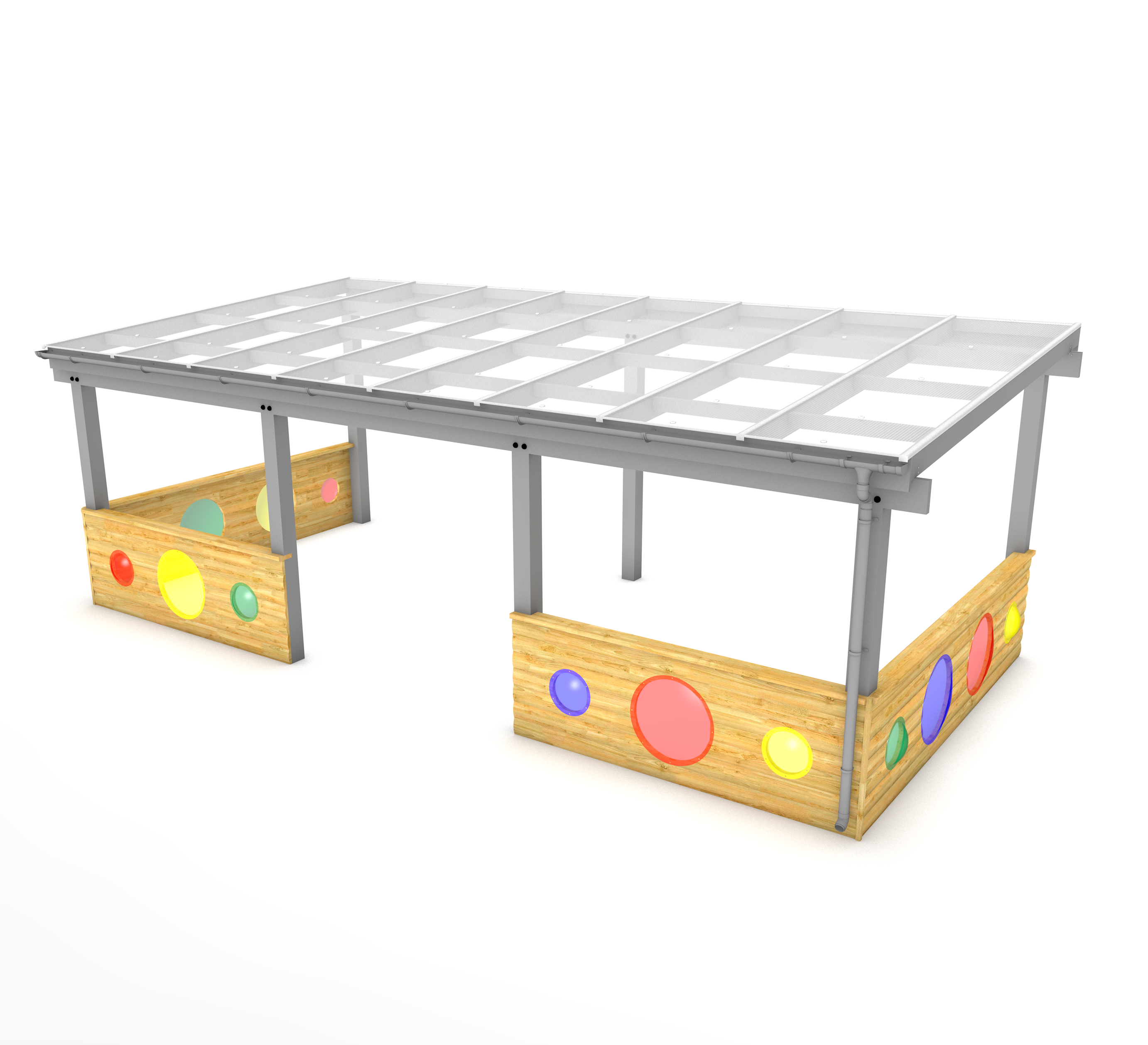 Canopy with Bubble Windows