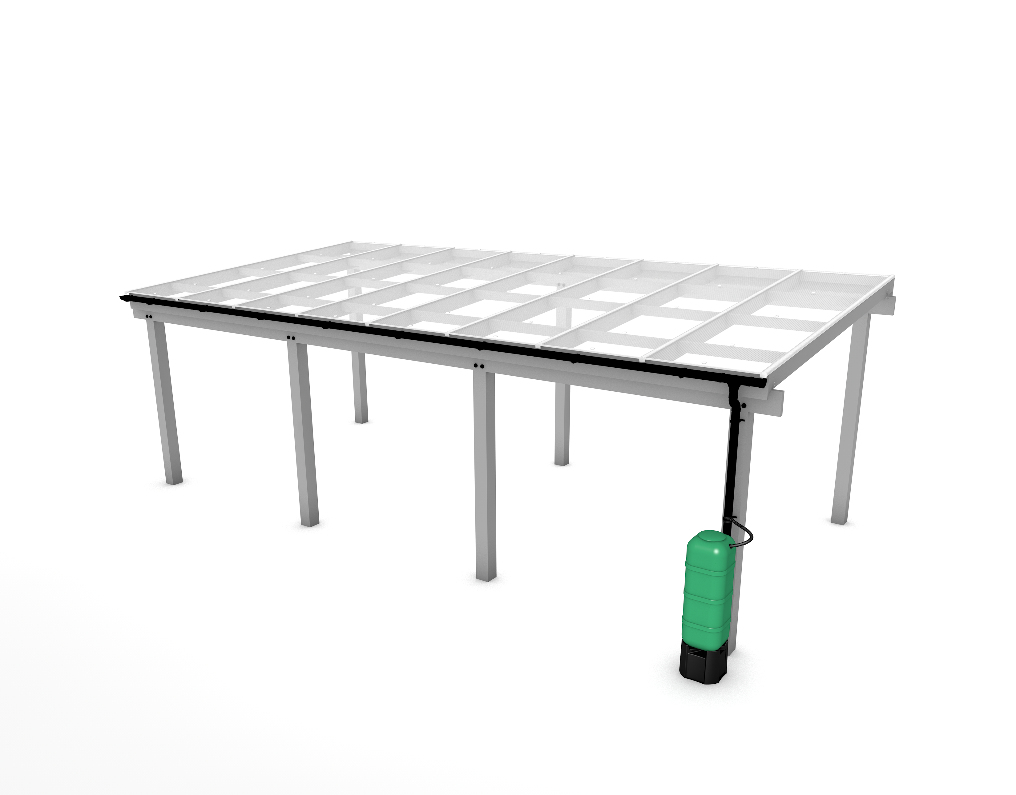 Canopy with Water Butt