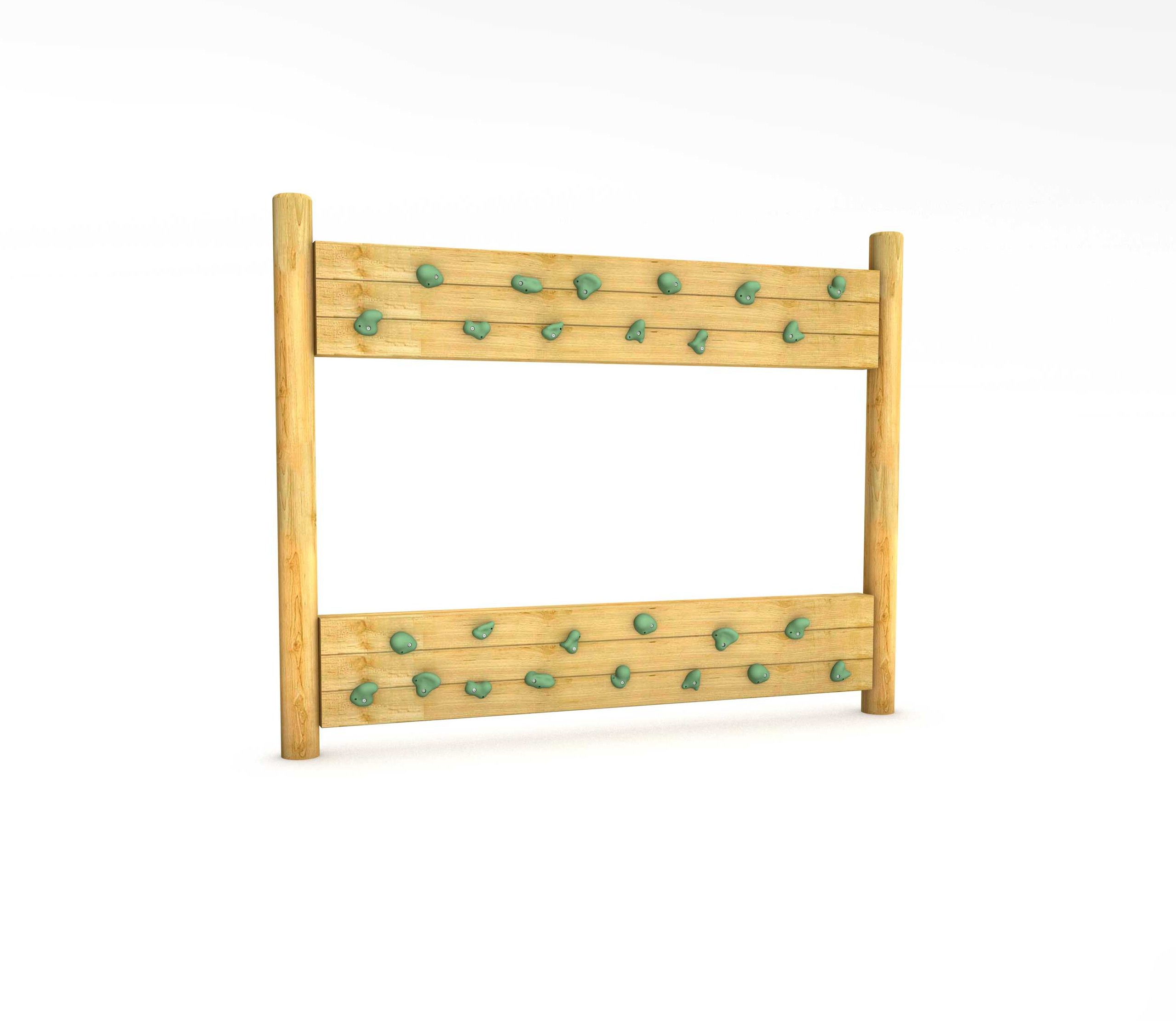 Dual Panel Climbing Wall - Low Level 