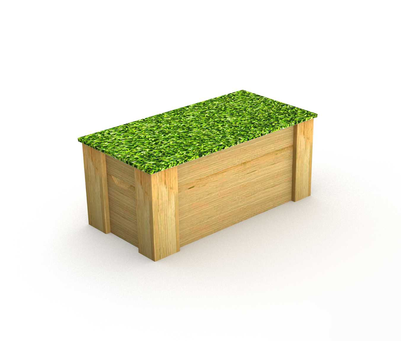 Grass Stool - Rectangular