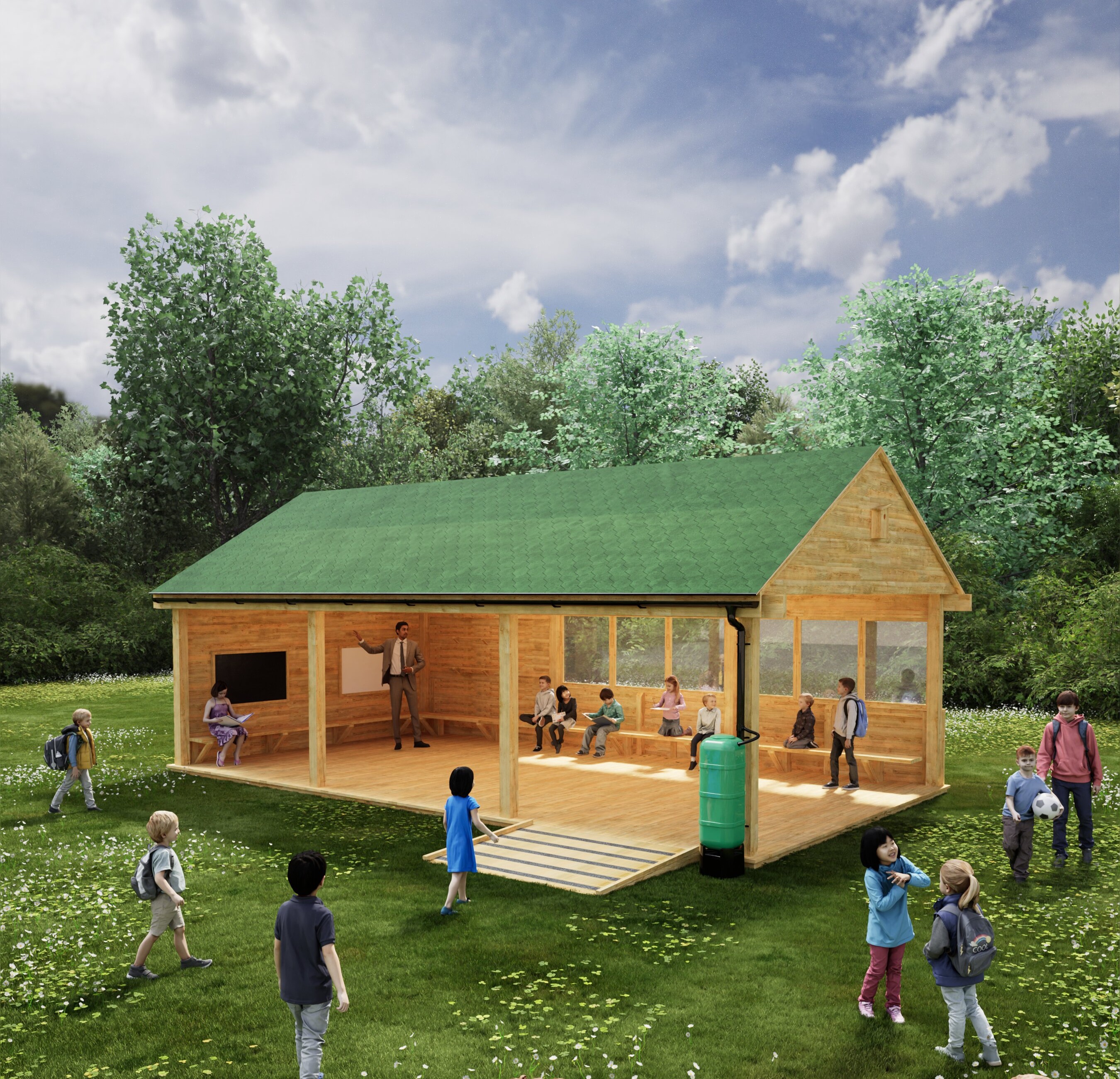 Gable End Options Render