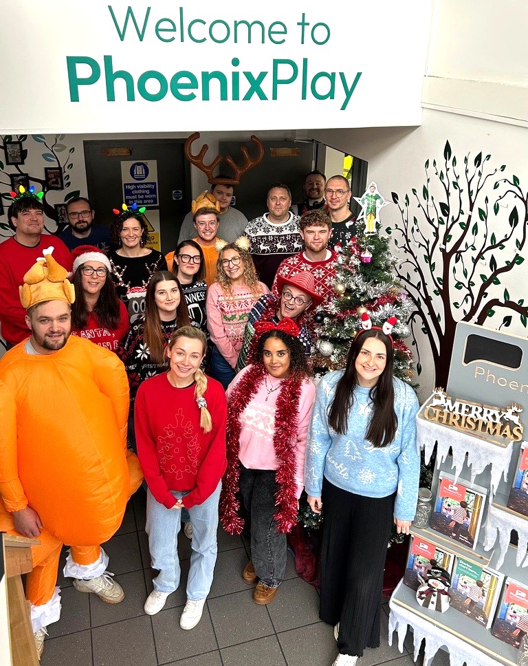 Team Christmas jumper day