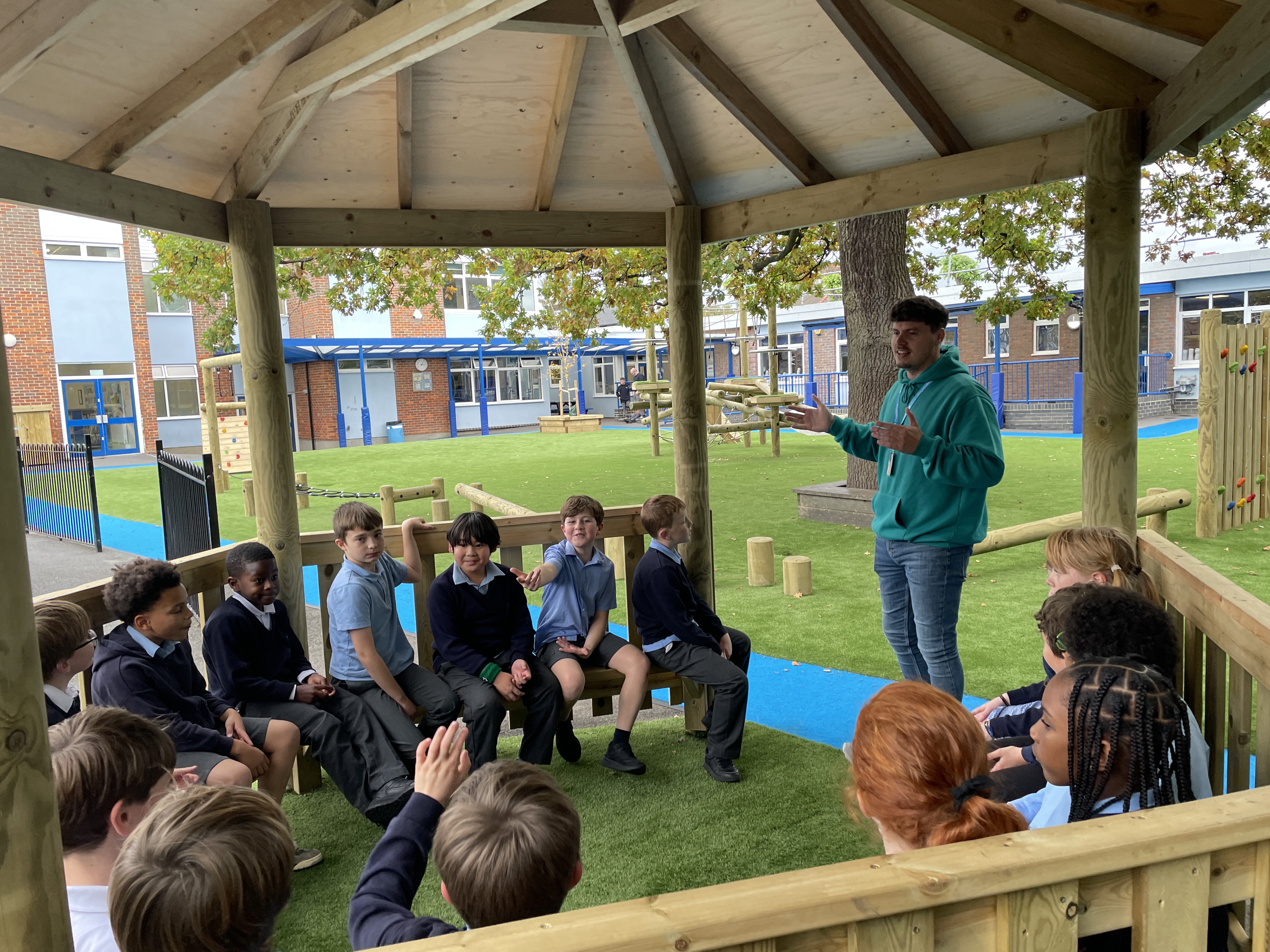 Outdoor Learning Consultant with children