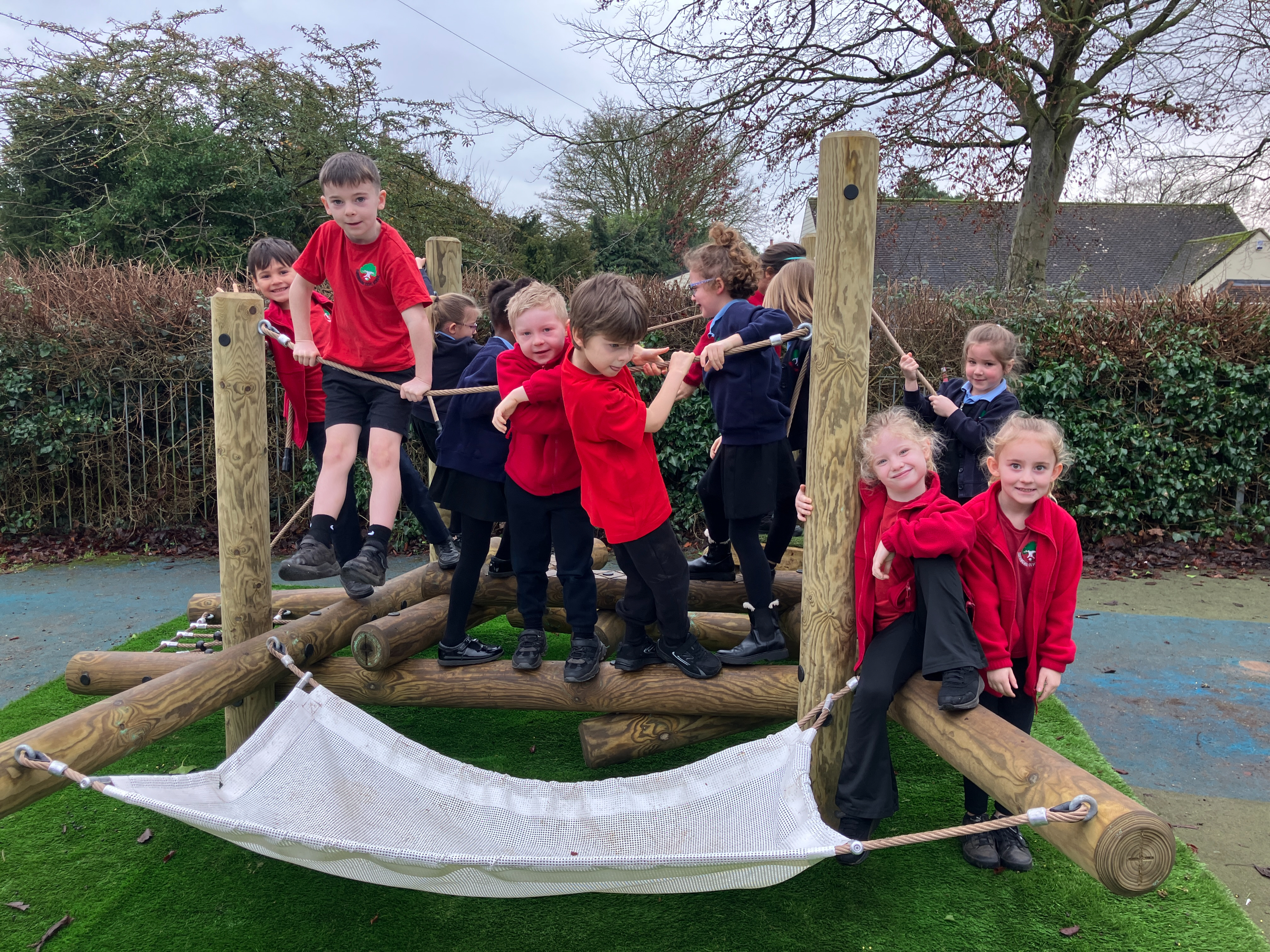 Hazel Climber - children playing