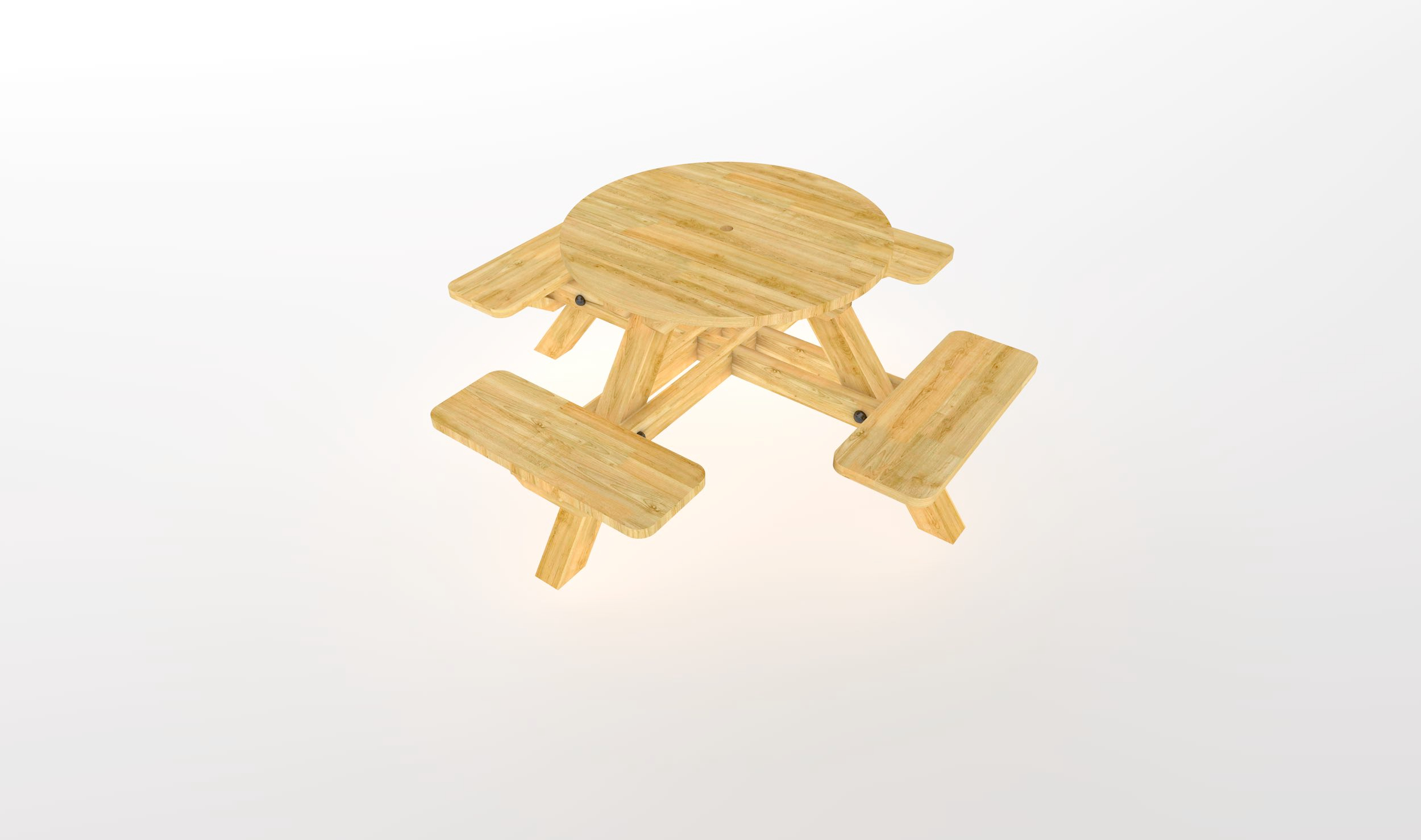 Adult Round Picnic Table