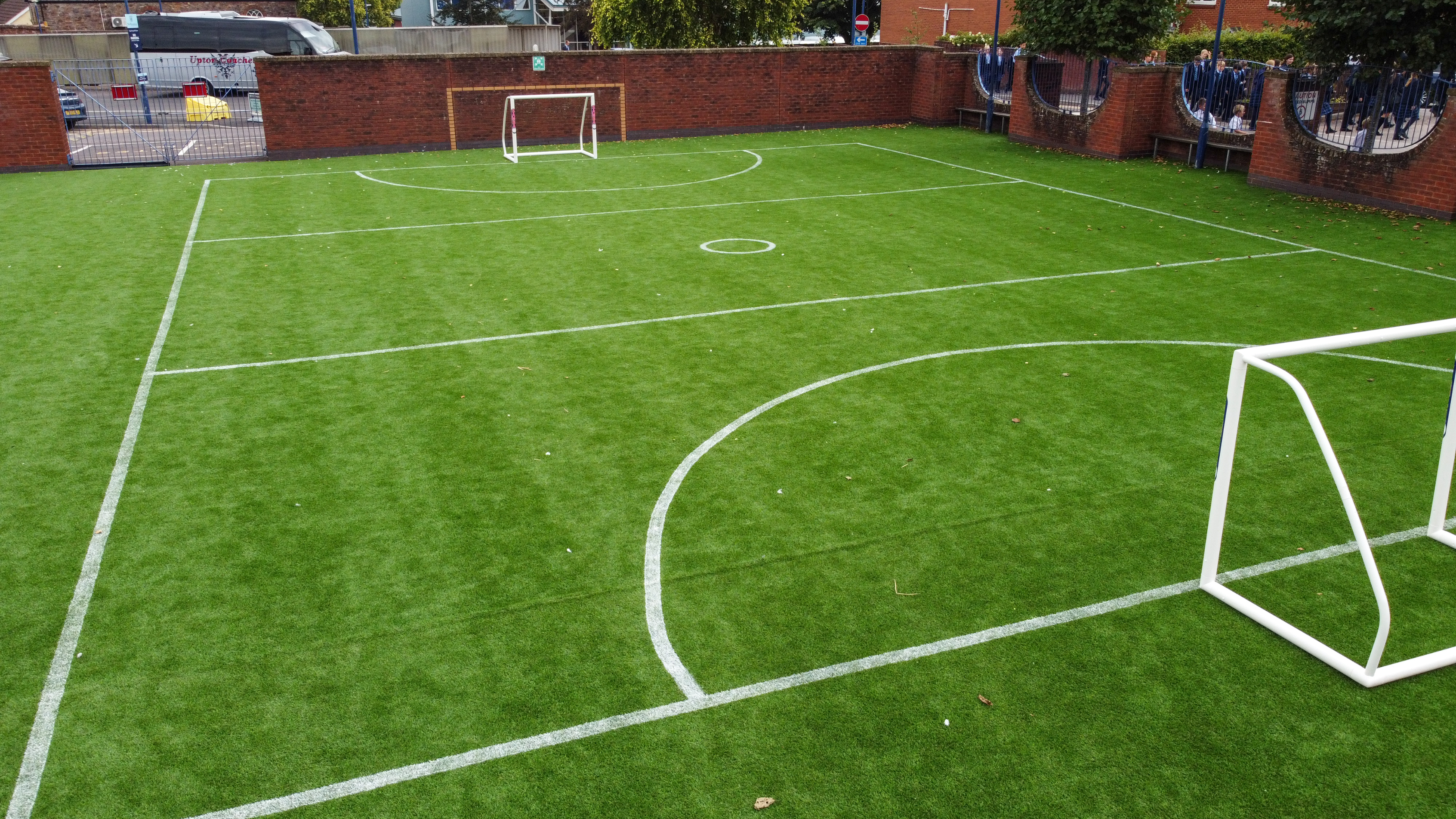Planning a new playground: Sports Grass pitch