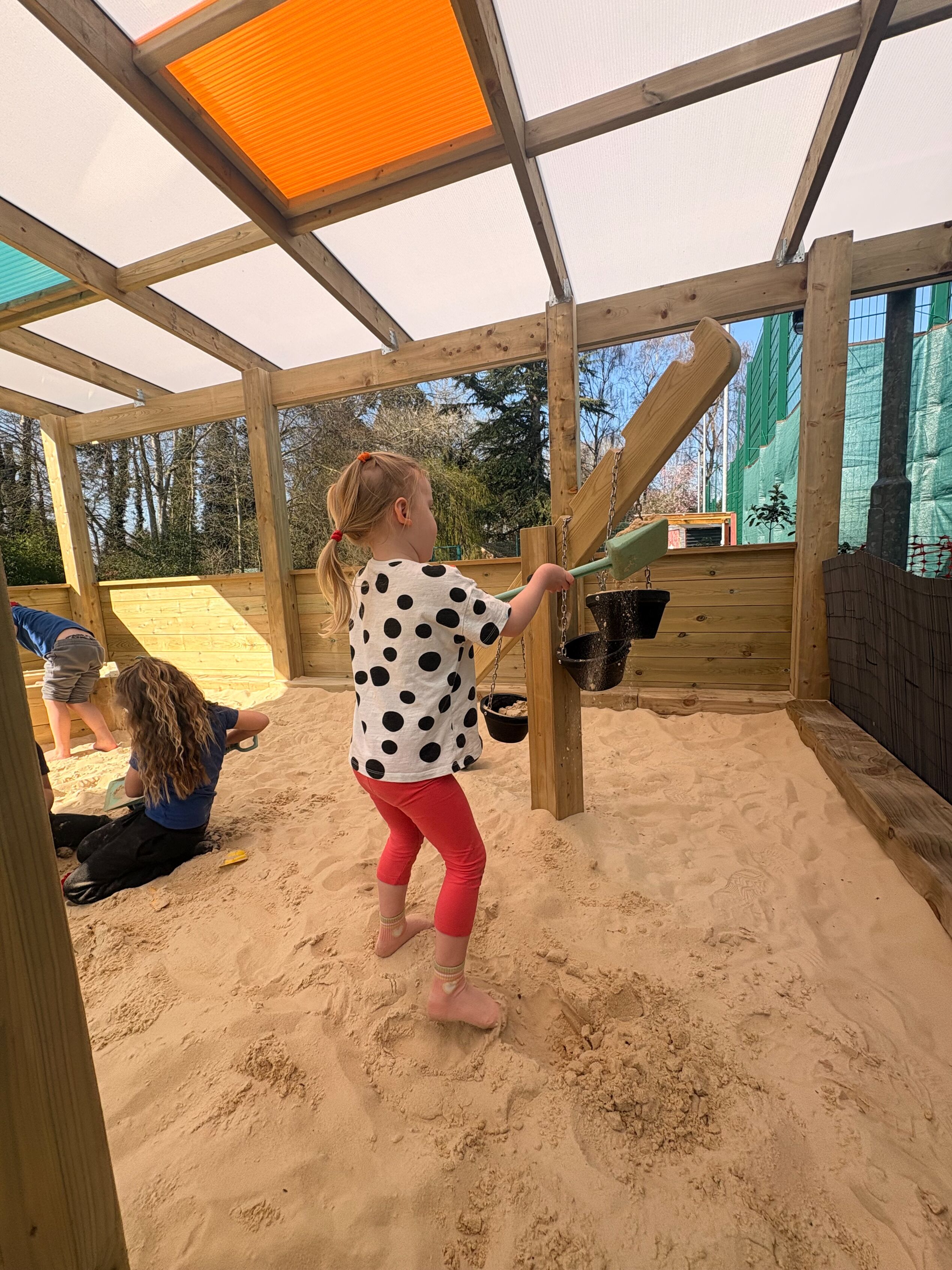 Sensory play: Sand