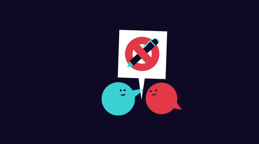 No Pens Day logo