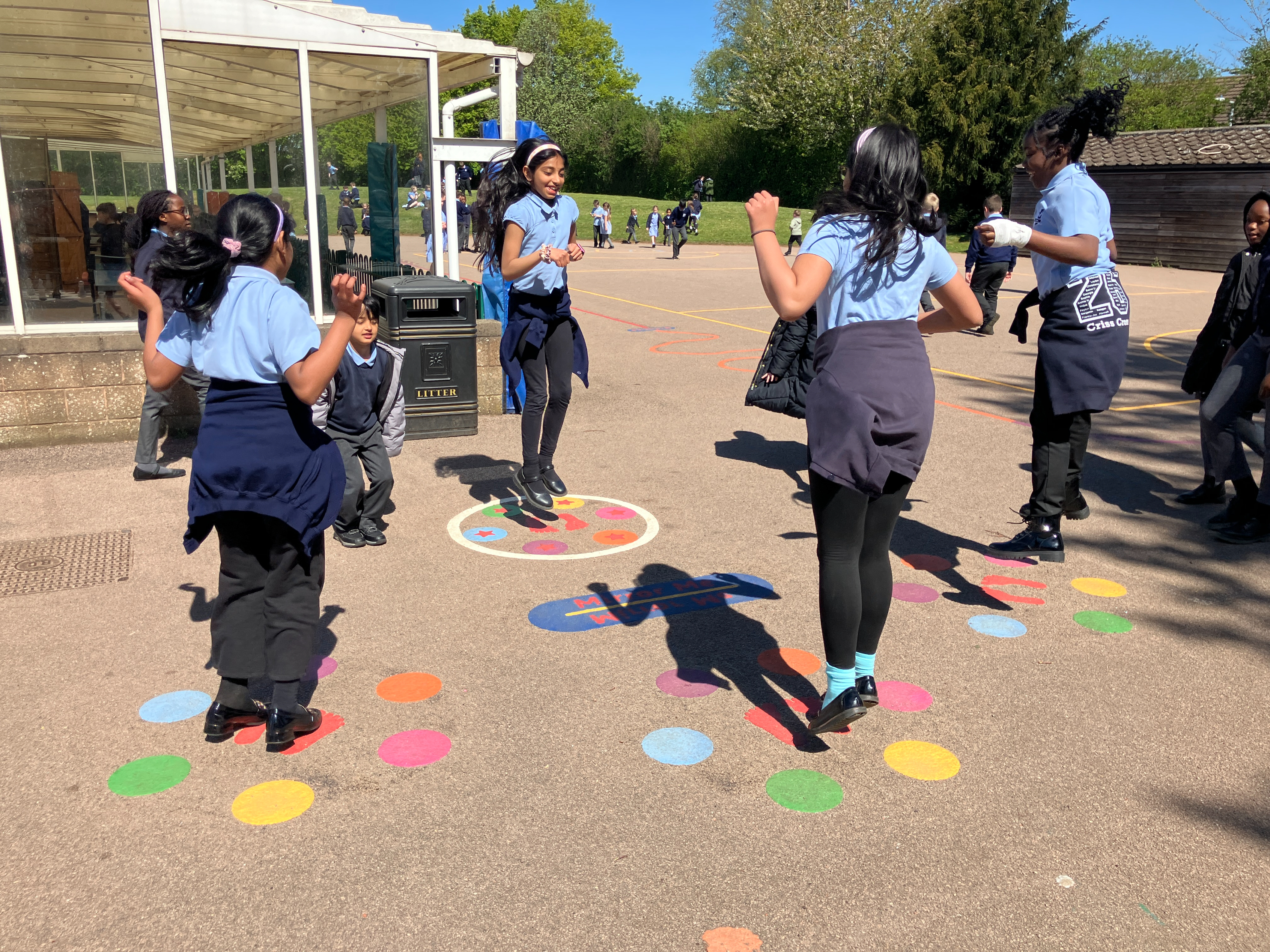 West Grantham Primary Academy: Playground Markings