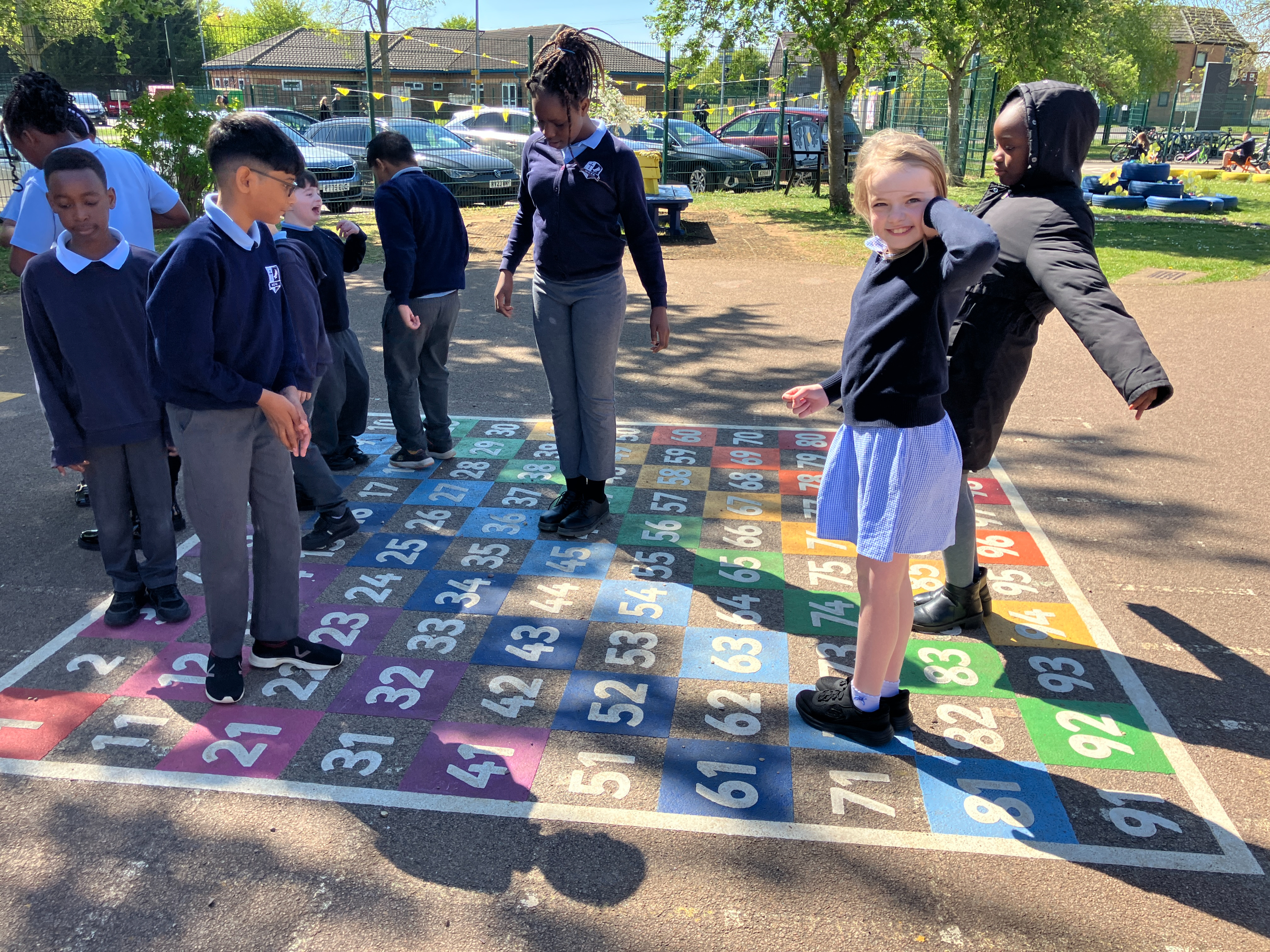 West Grantham Primary Academy: Playground Markings