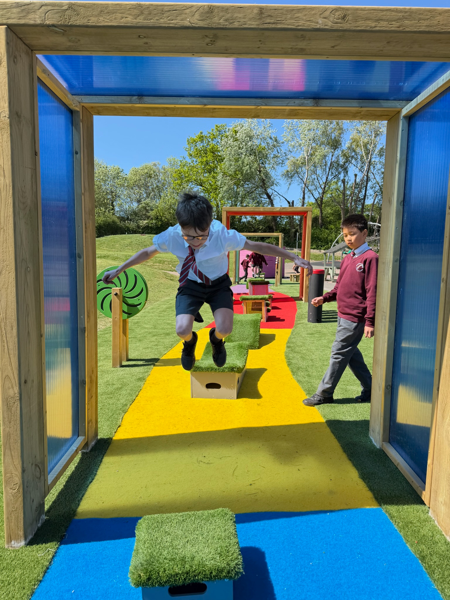 Cranborne School Playground Design - Sensory development