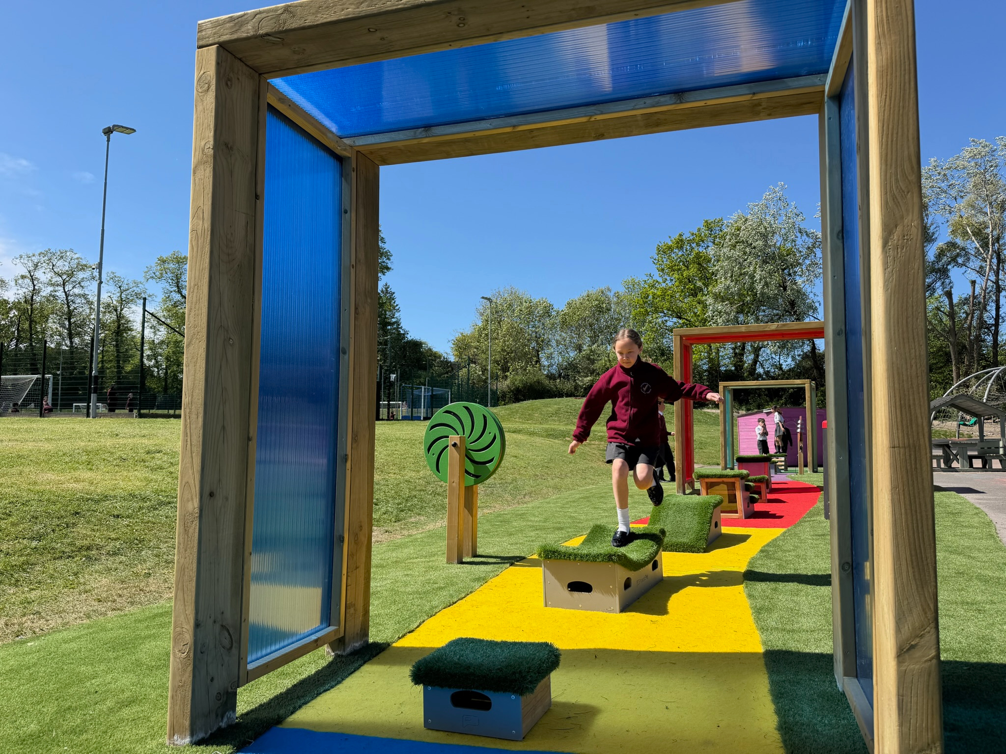 Outdoor Classroom: active, music and sensory play